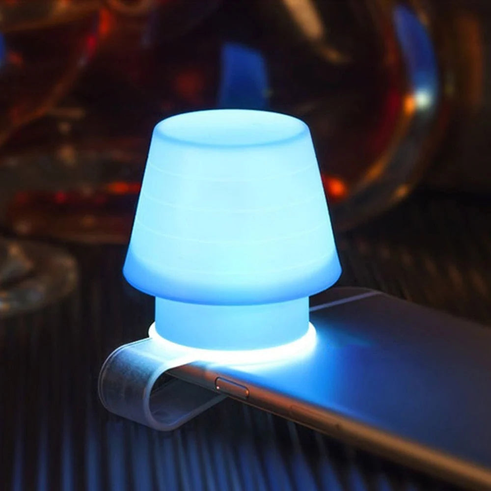 Phone Flashlight Night Lamp Silicone Ambient Diffuser