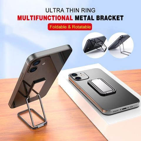 Phone Holder 360° Rotatable Foldable Zinc Alloy