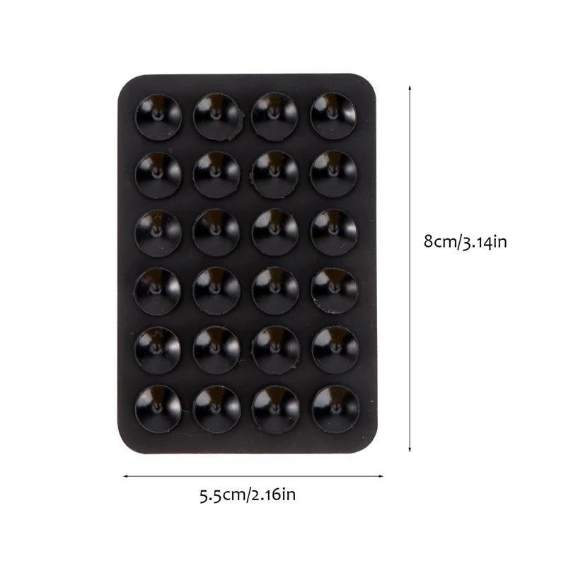 Phone Mounting Pads Silicone Double-Sided Set of 6