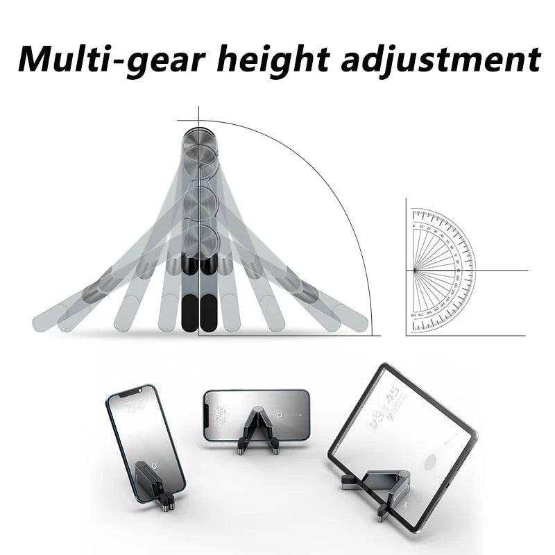 Phone Stand Aluminum Portable Mini Tripod