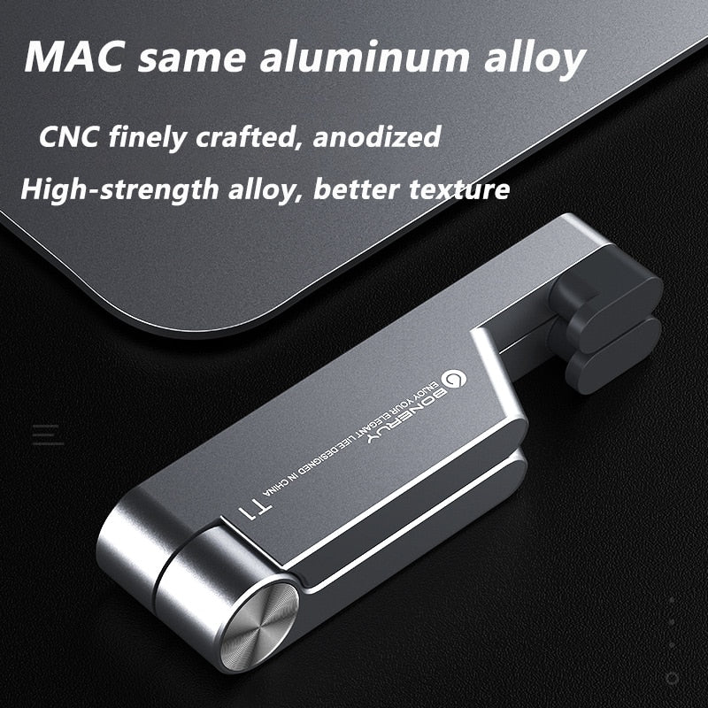 Phone Stand Aluminum Portable Mini Tripod