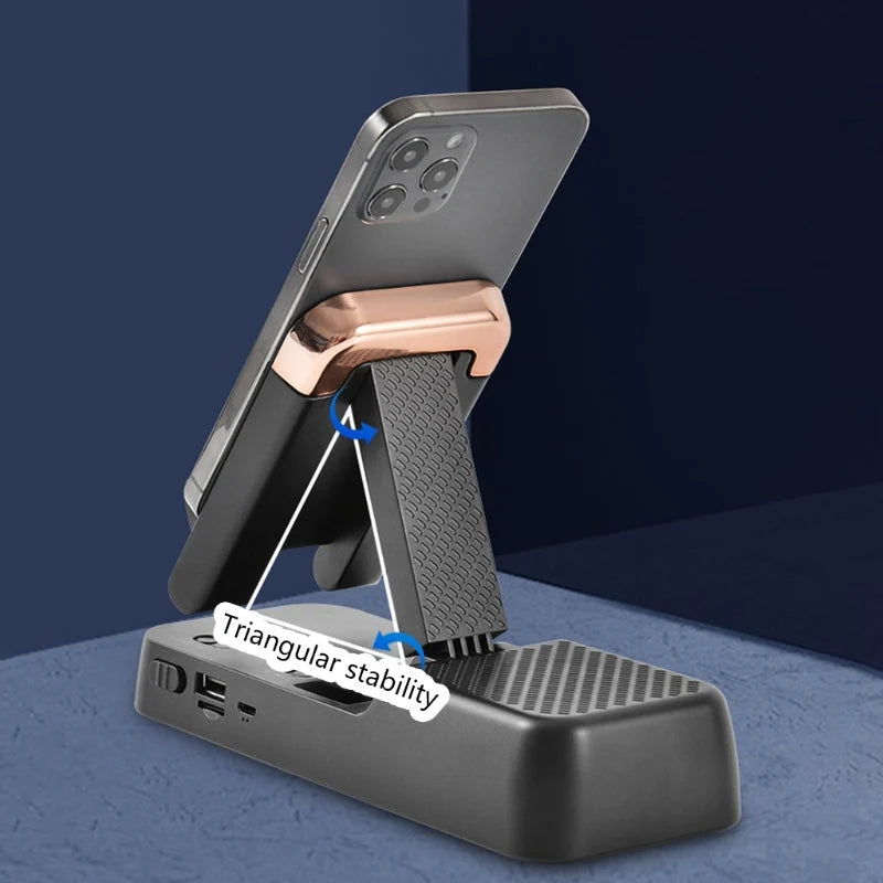 Phone & Tablet Holder Bluetooth Speaker Adjustable Angle