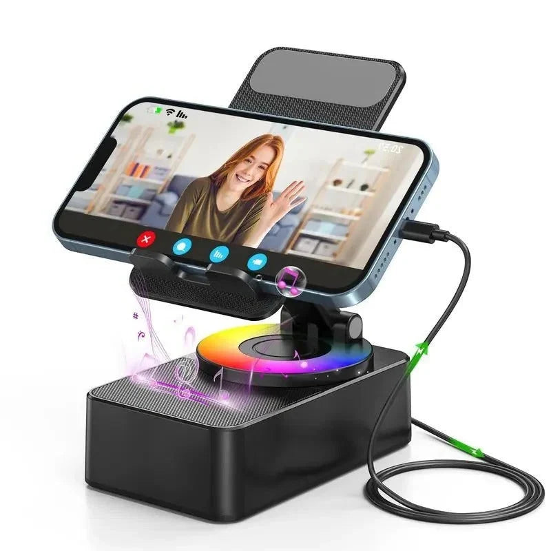 Phone & Tablet Stand Foldable Bluetooth Speaker Power Bank