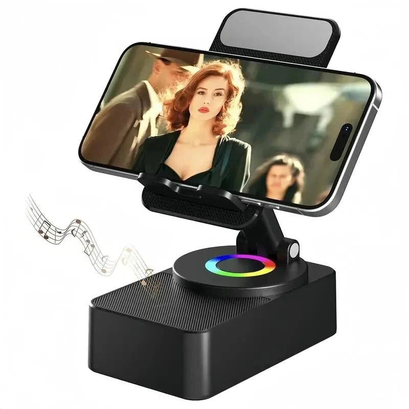 Phone & Tablet Stand Foldable Bluetooth Speaker Power Bank