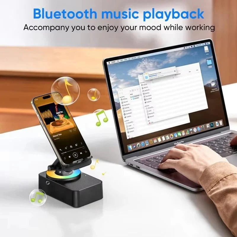 Phone & Tablet Stand Foldable Bluetooth Speaker Power Bank