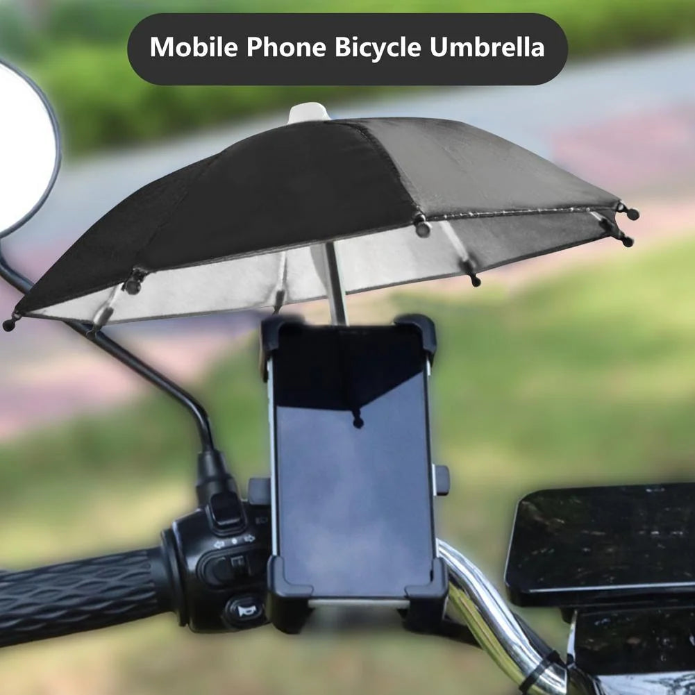 Phone Umbrella Water-Repellent UV-Blocking Compact
