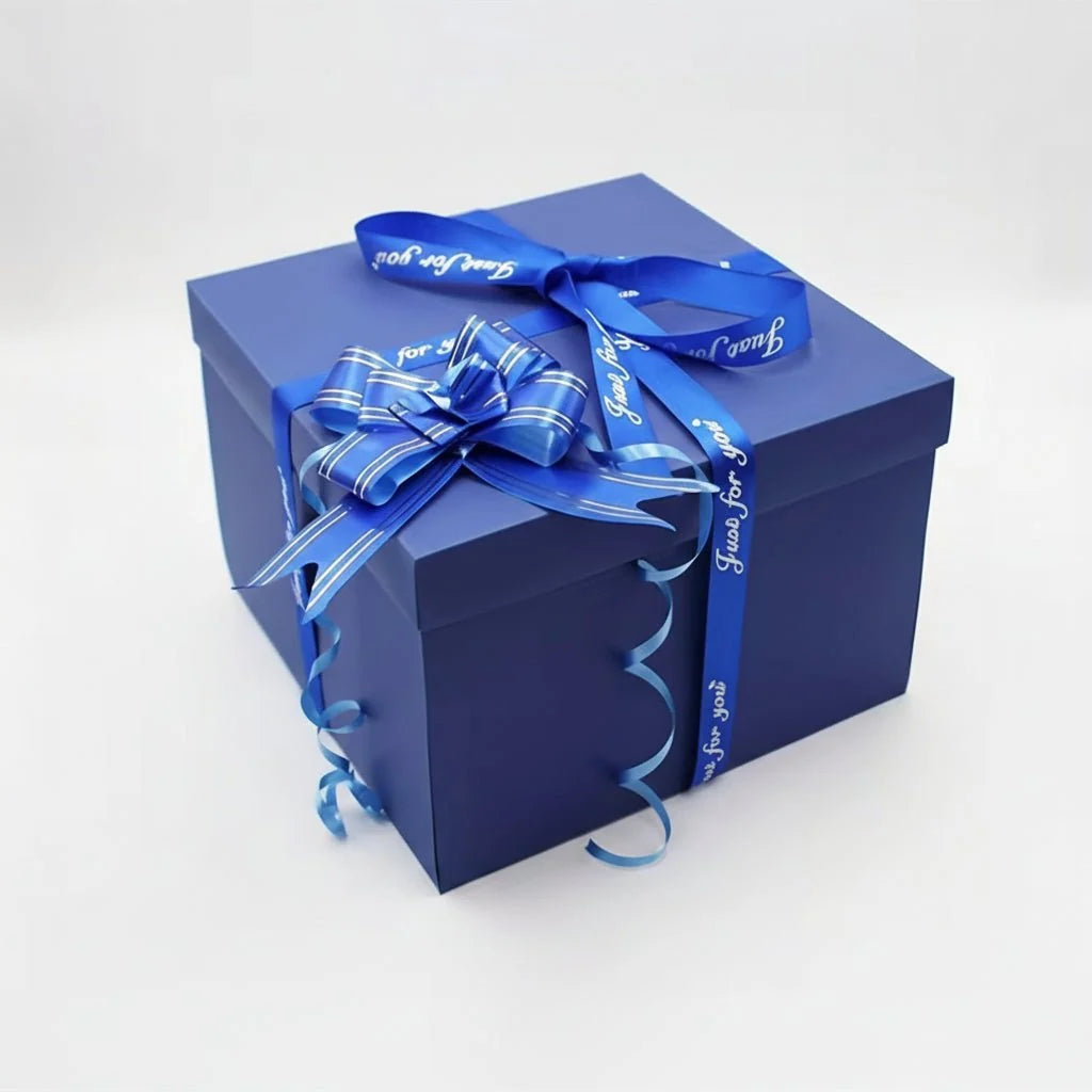 Photo Explosion Box Four-Panel Foldable Sticker Kit & Guides