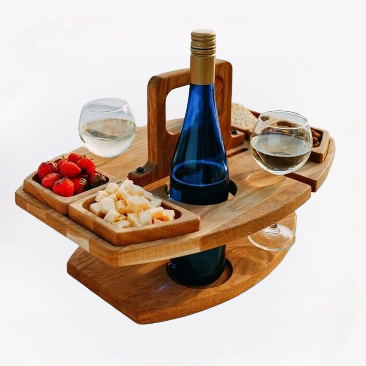 Picnic Table Folding Solid Wood Portable