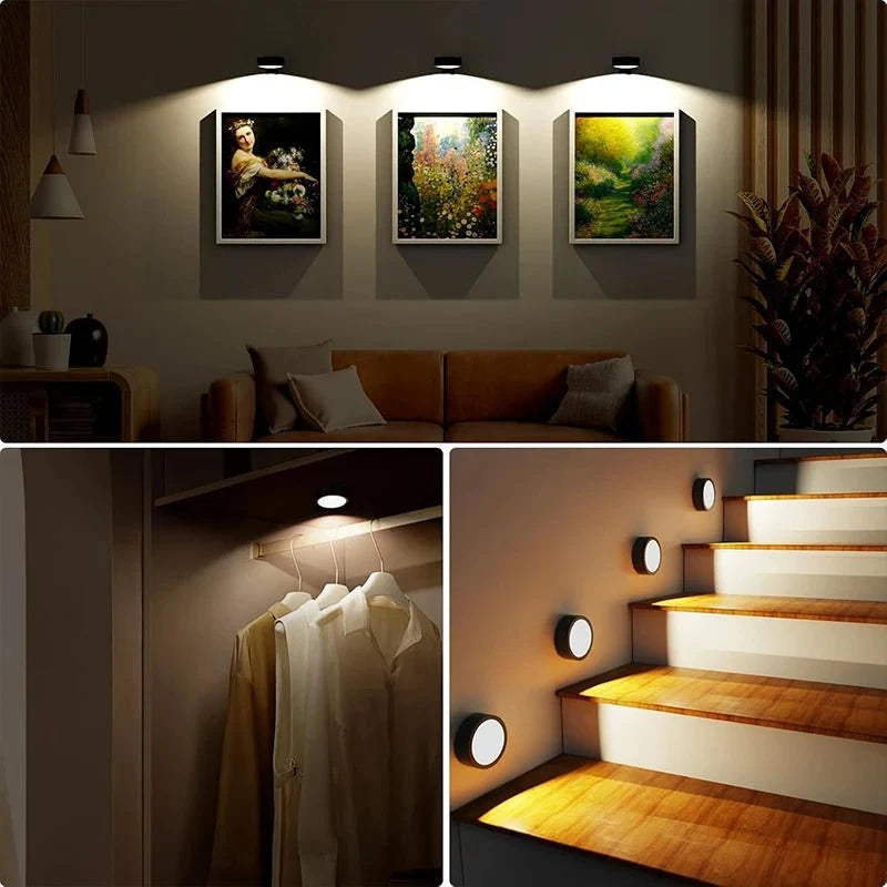 Picture Light Rechargeable LED Remote Control Three Color Temperatures