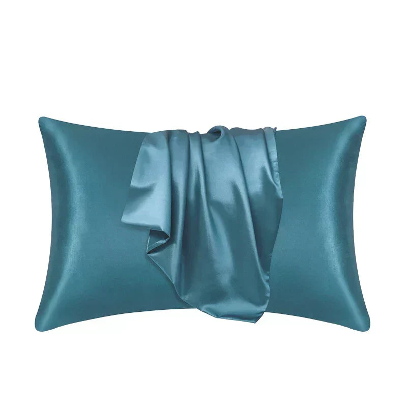 Pillowcase 100% Mulberry Silk Hypoallergenic Smooth Feel