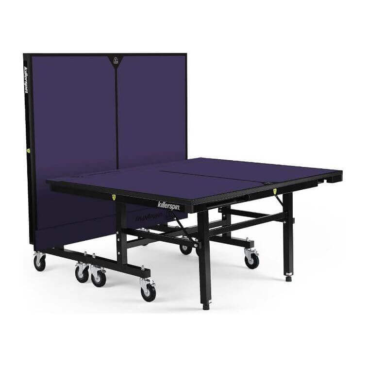 Ping Pong Table Foldable 1 Inch MDF Locking Wheels