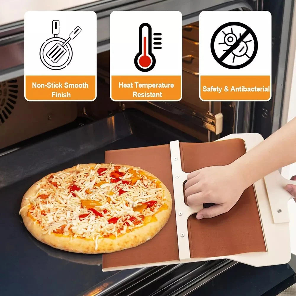 Pizza Peel Beveled Edge Natural Wood