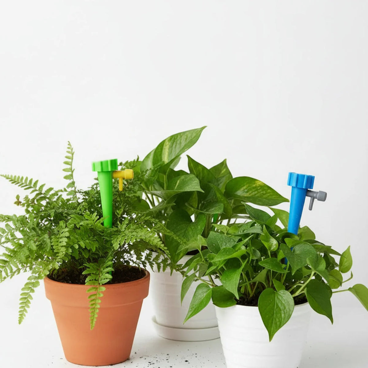 Plant Watering Spikes Slow-Release Reuses Standard Drink Bottles 2-Pack