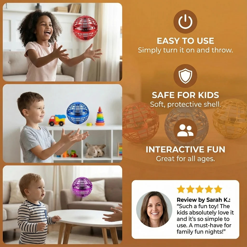 Play Ball Rechargeable LED Flight-Ready