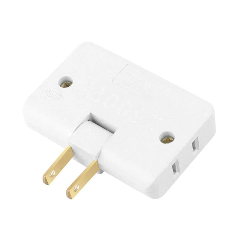 Plug Adapter Rotating Dual USB Ports