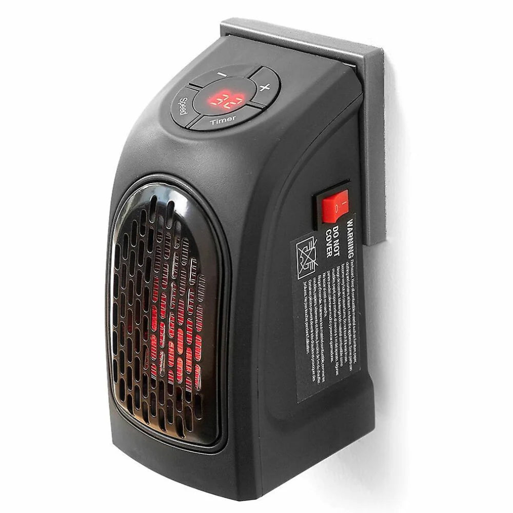Plug-In Fan Heater PTC Ceramic Digital Thermostat