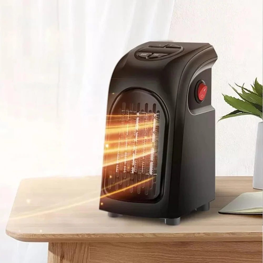 Plug-In Fan Heater PTC Ceramic Digital Thermostat
