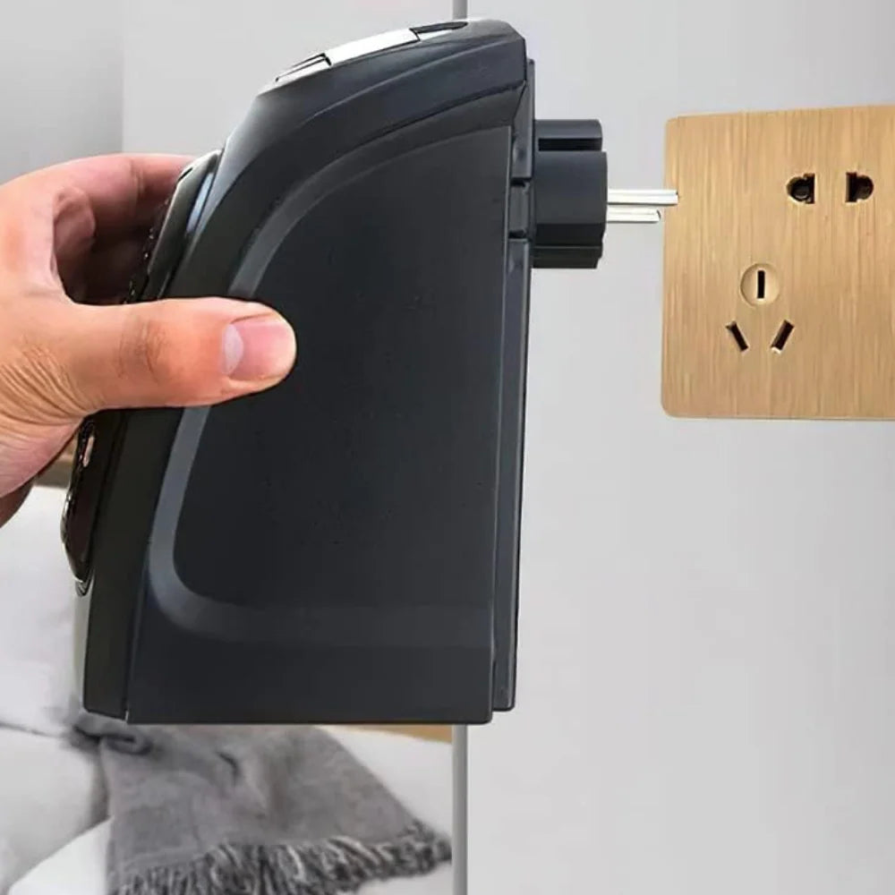Plug-In Fan Heater PTC Ceramic Digital Thermostat