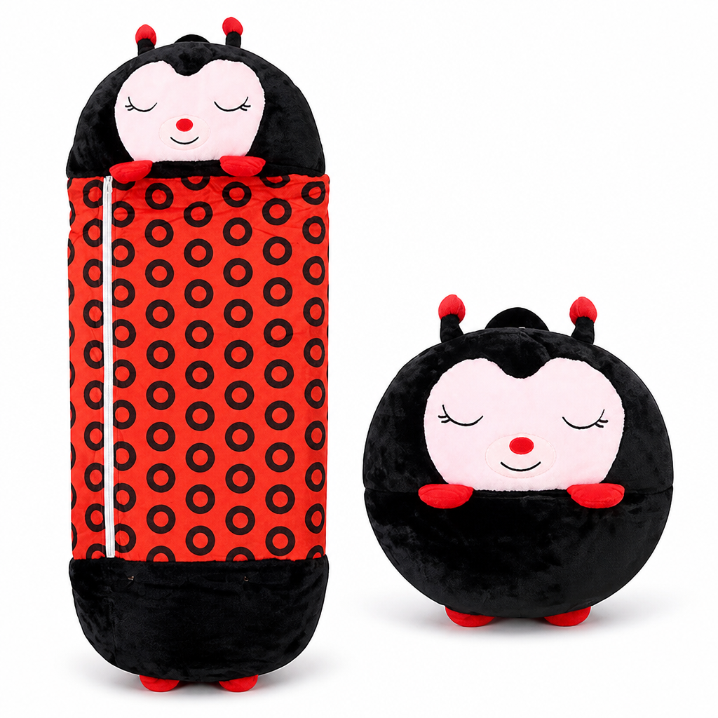 Plush 2-In-1 Kids Cuddle Bag (Machine-Washable)