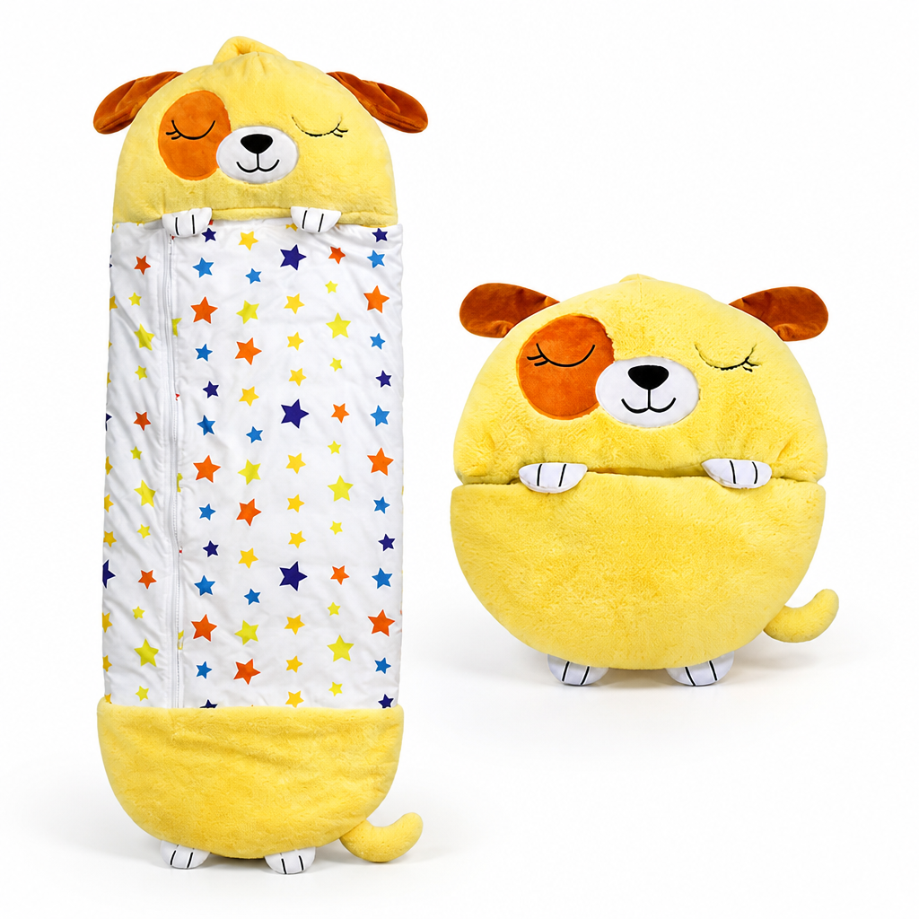 Plush 2-In-1 Kids Cuddle Bag (Machine-Washable)