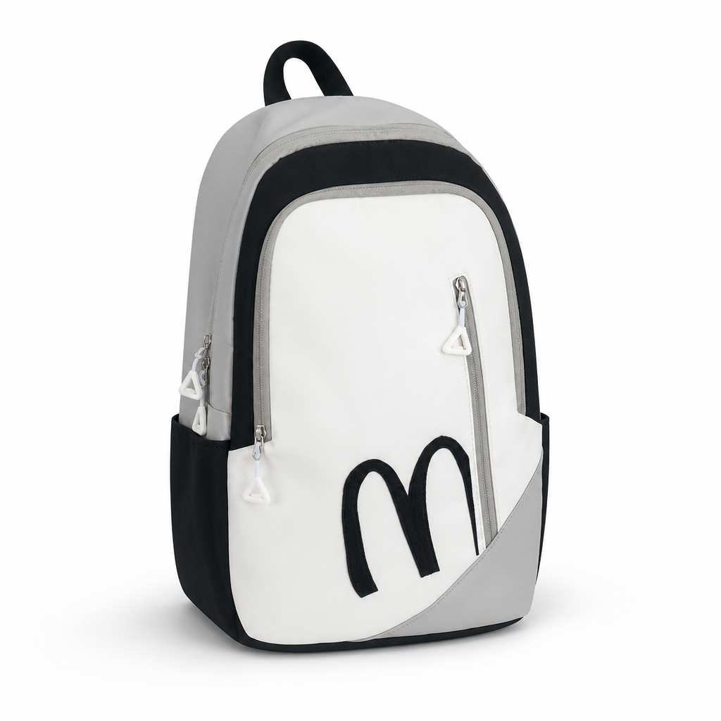 Plush-Accent Lightweight School Backpack (Padded Straps)