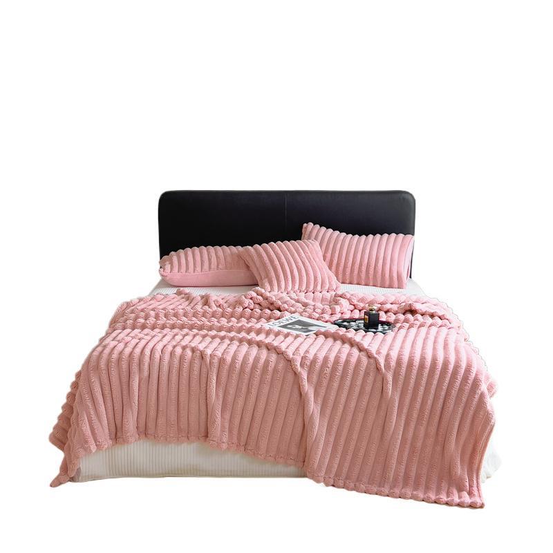 Plush Blanket Soft Warmth Machine Washable