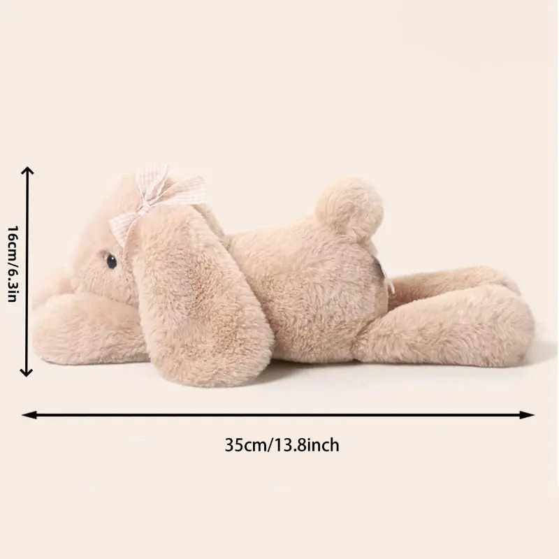 Plush Bunny Realistic Lop-Eared Ultra-Soft & Machine Washable