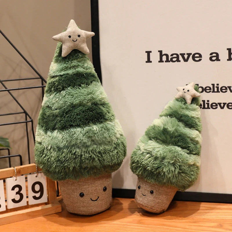 Plush Christmas Figure Soft Festive Decoration