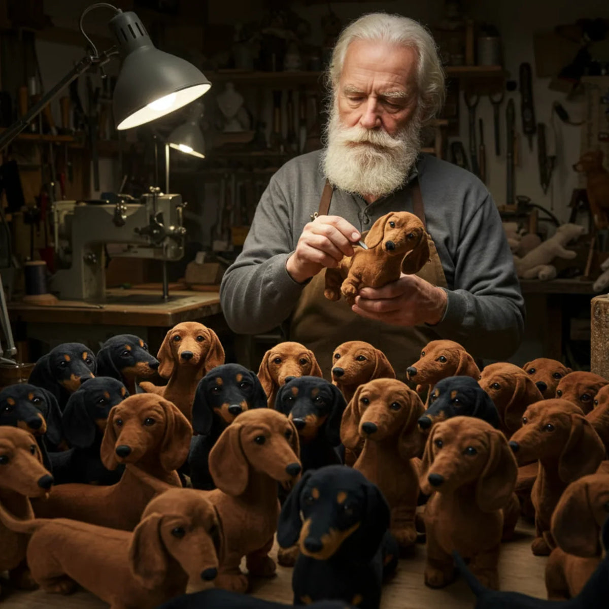 Plush Dog Touch-Responsive Lifelike Movements