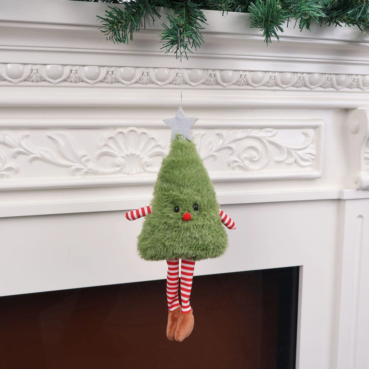 Plush Pastry Figurine Icing Detail & Berry Applique