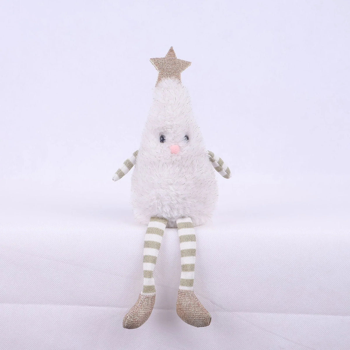 Plush Pastry Figurine Icing Detail & Berry Applique