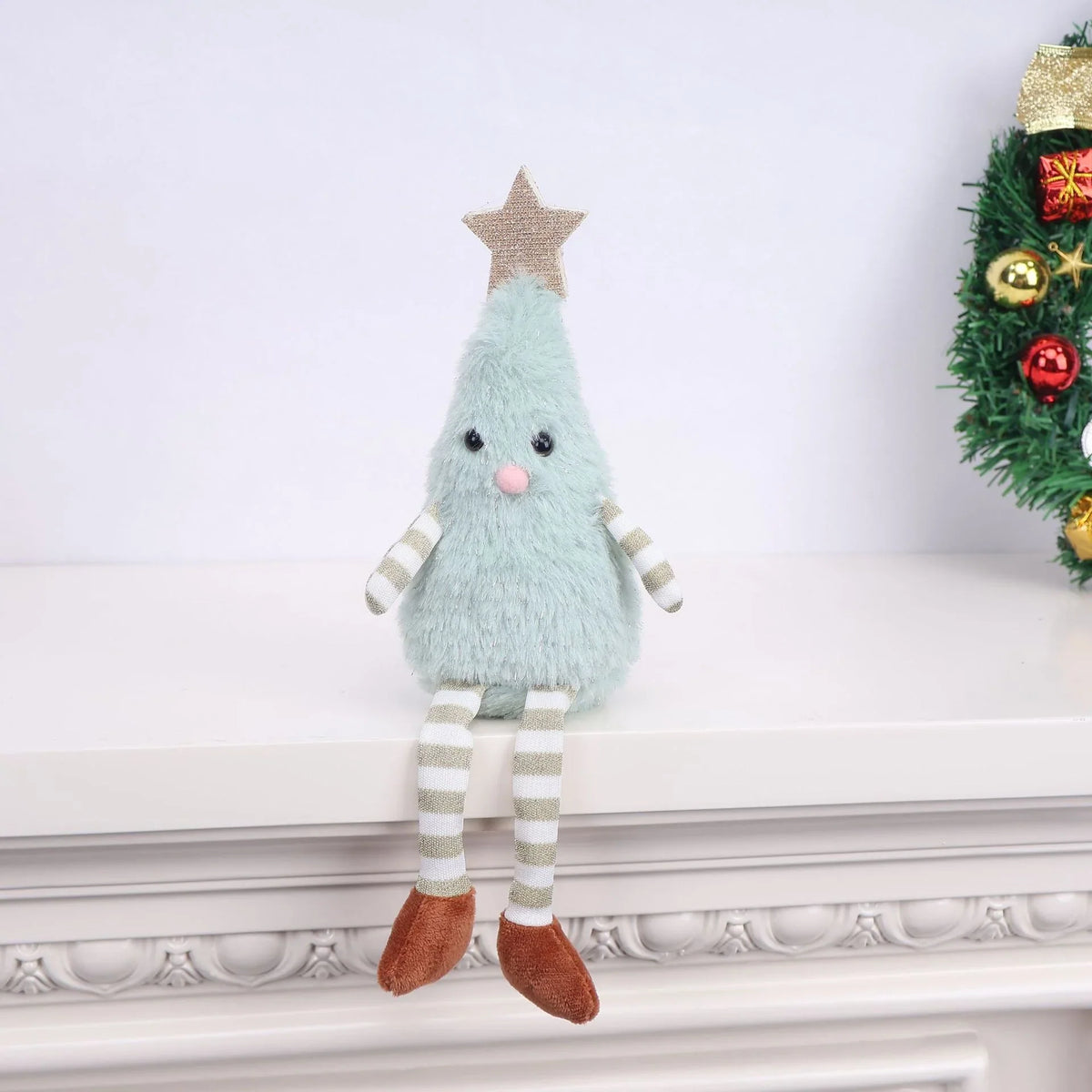 Plush Pastry Figurine Icing Detail & Berry Applique