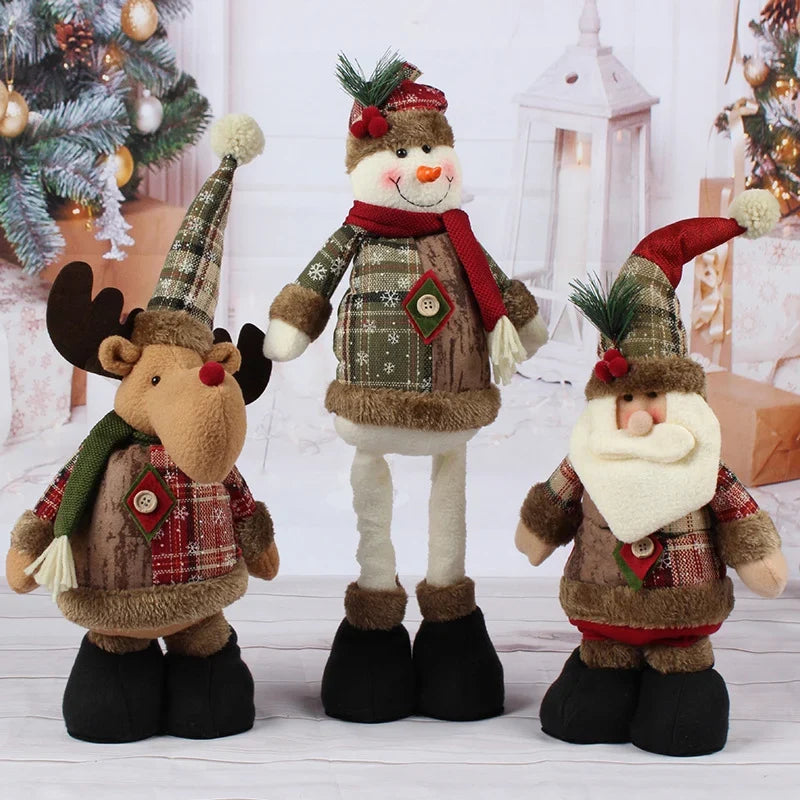 Plush Reindeer Decoration Soft Plush Child Safe Filling