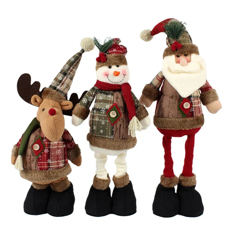 Plush Reindeer Decoration Soft Plush Child Safe Filling