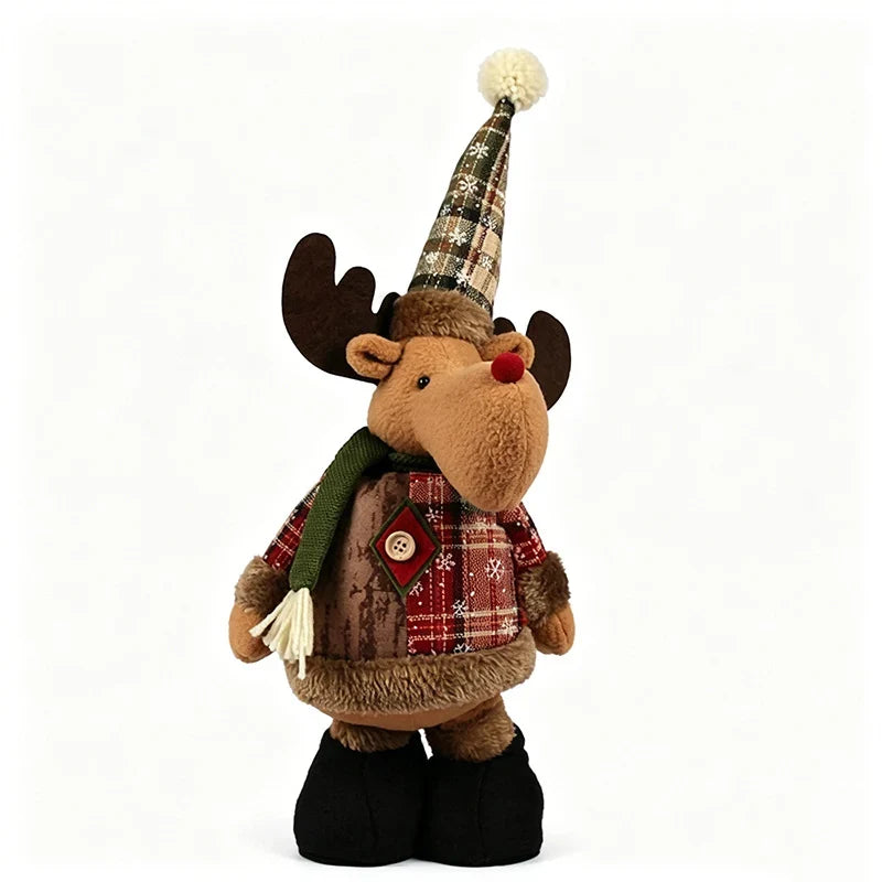 Plush Reindeer Decoration Soft Plush Child Safe Filling