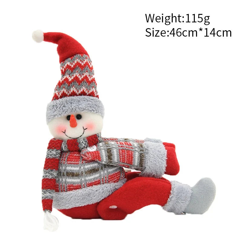 Plush Reindeer Soft Cuddly Holiday Decoration