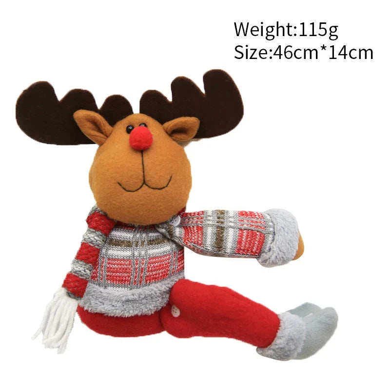 Plush Reindeer Soft Cuddly Holiday Decoration
