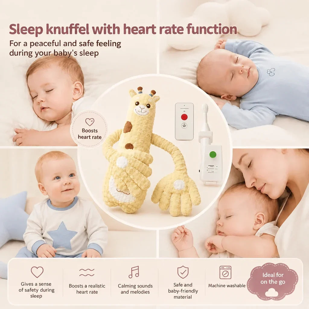Plush Toy Rhythmic Tapping USB Rechargeable 3 Modes