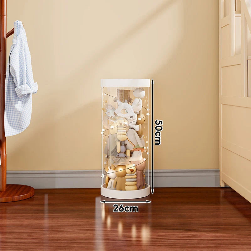 Plush Toy Storage Organizer Clear Vertical Space-Saving Design