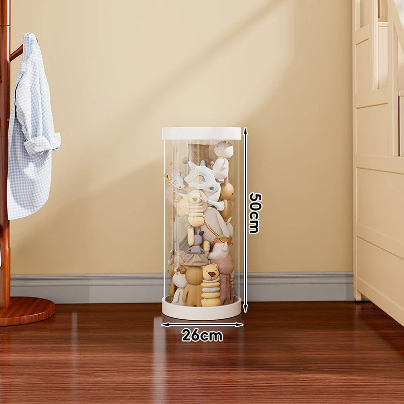 Plush Toy Storage Organizer Clear Vertical Space-Saving Design