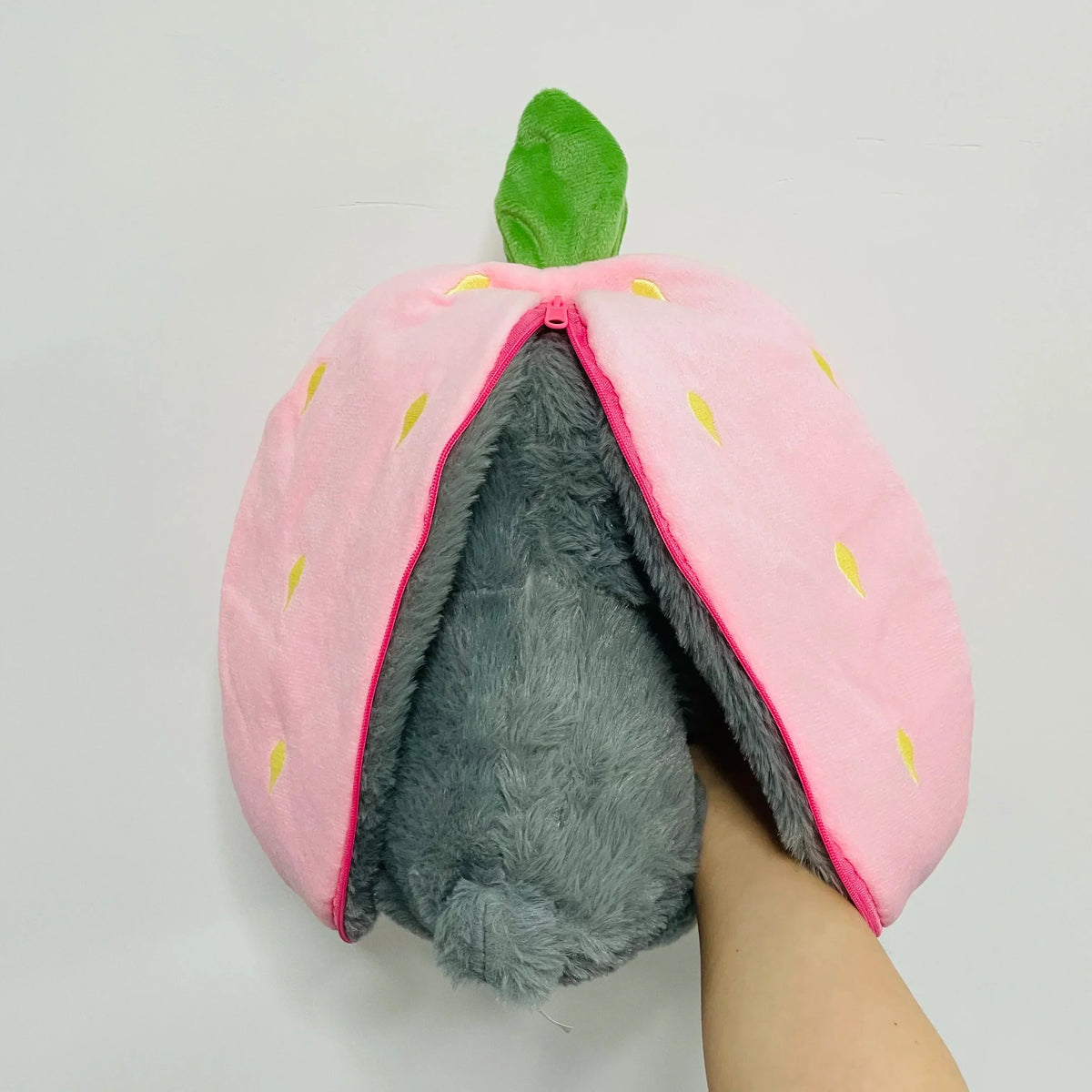 Plush Toy Transforming Fruit To Donkey LED Breathing Light