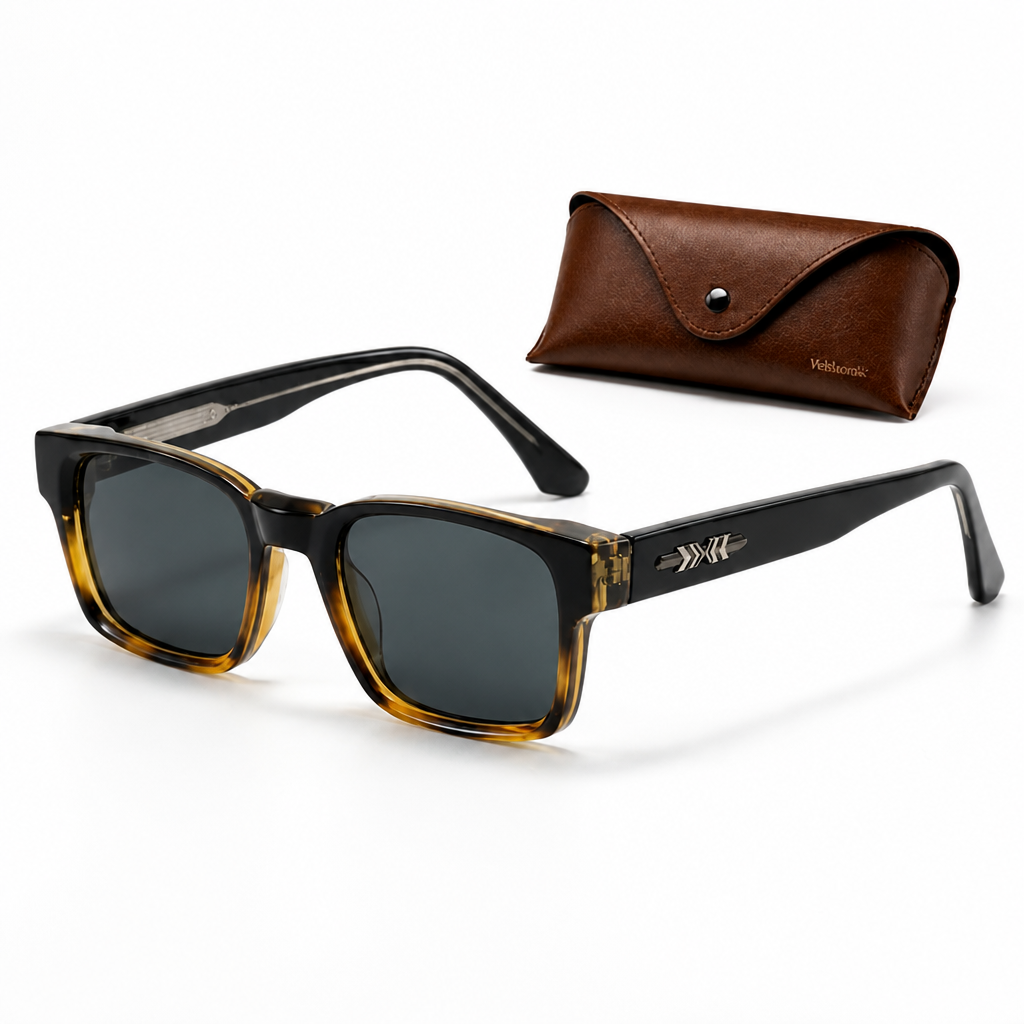 Polarized HD UV400 Sunglasses (Optional Leather Case)