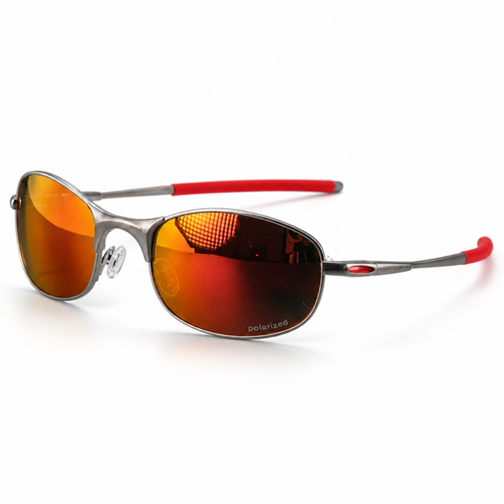 Polarized Mirrored UV400 Sunglasses (Lightweight Metal Frame)
