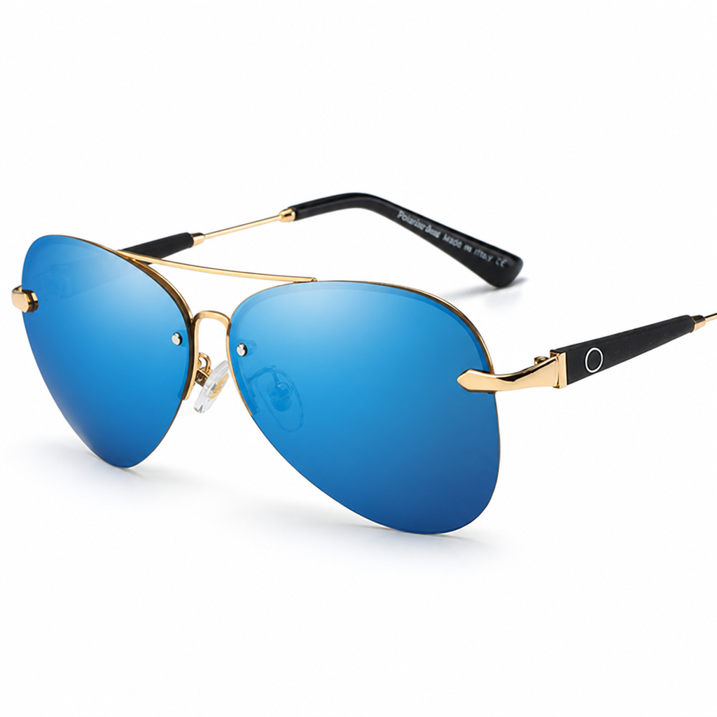 Polarized UV400 & Anti-Reflective Aviator Sunglasses