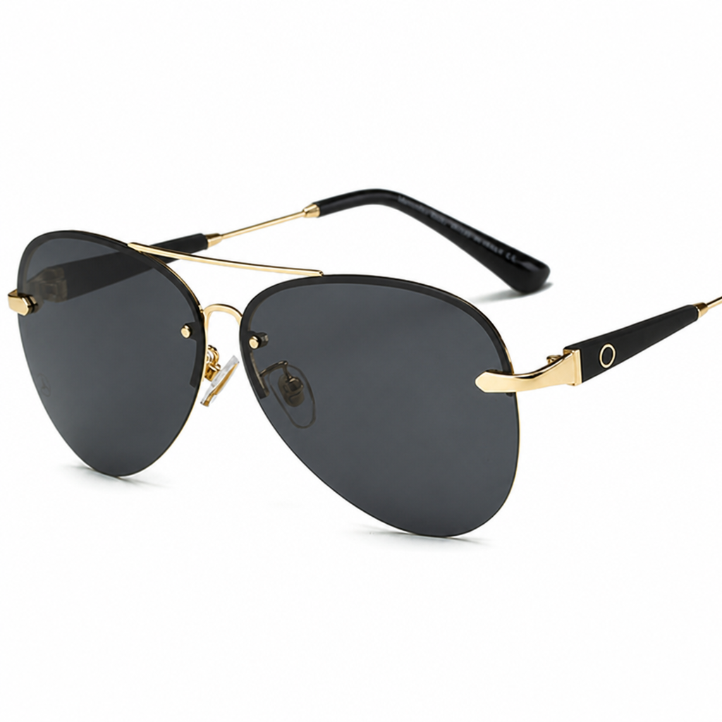 Polarized UV400 & Anti-Reflective Aviator Sunglasses