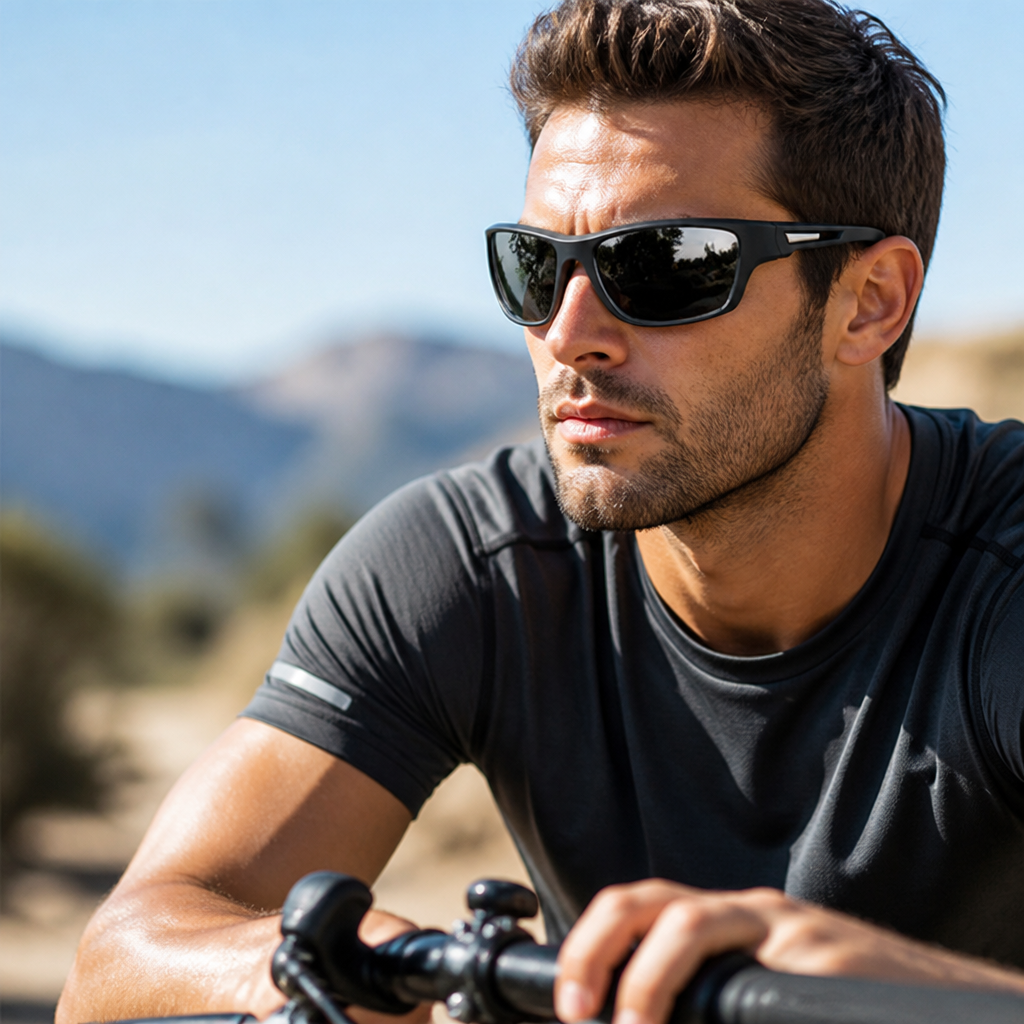 Polarized UV400 Impact-Resistant Sports Sunglasses