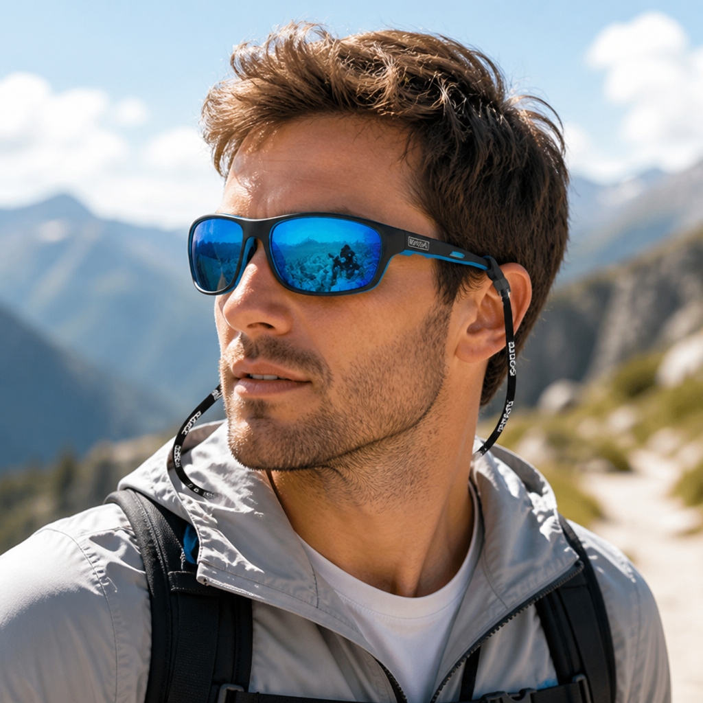 Polarized UV400 Lightweight Sports Sunglasses (Men's)