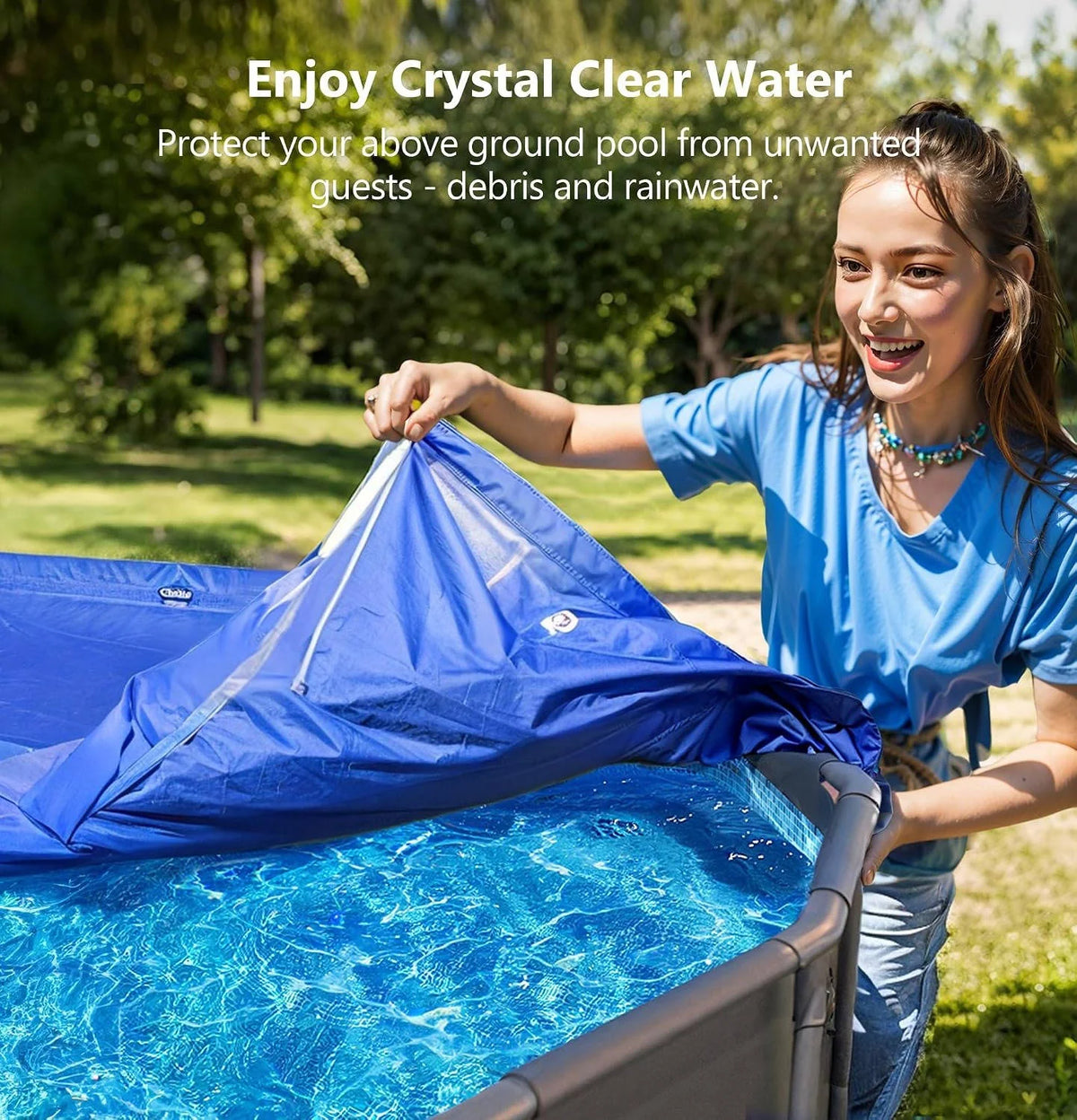 Pool Air Pillow Double Layer PVC Dual Valve