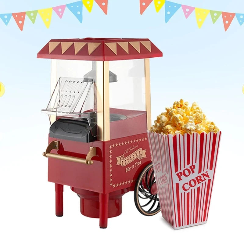Popcorn Maker Oil-Free Hot Air 12-Cup Capacity