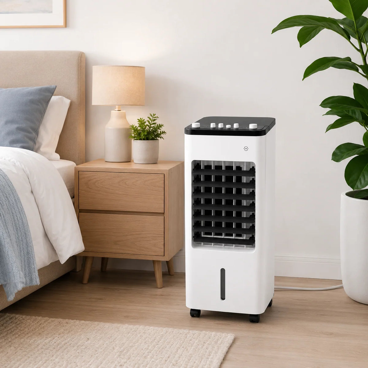 Portable Air Cooler Evaporative Cooling Fan & Humidifier